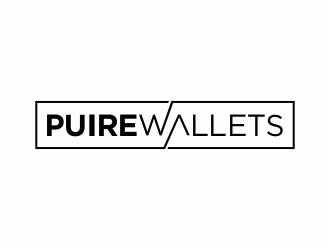 PuireWallets logo design by 48art
