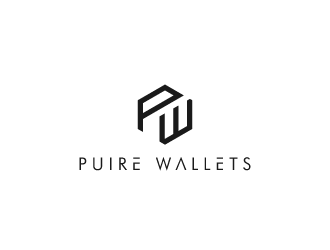 PuireWallets logo design by pencilhand