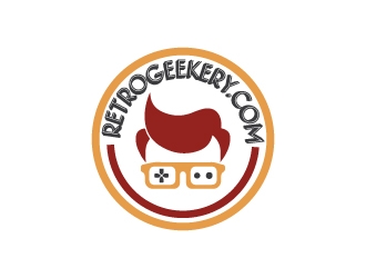 Retrogeekery.com logo design by Erasedink