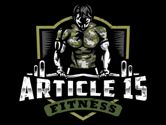 Article 15 Fitness  logo design by MAXR