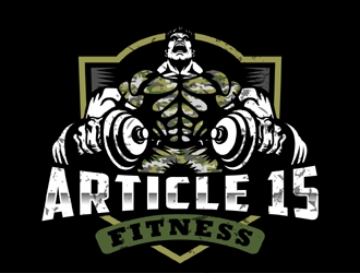Article 15 Fitness  logo design by MAXR