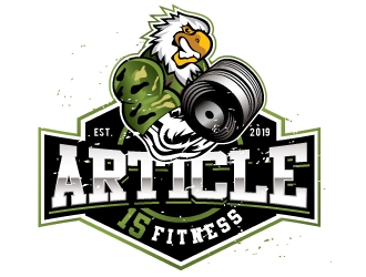 Article 15 Fitness  logo design by REDCROW