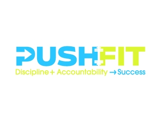 PUSH Fit logo design by jaize