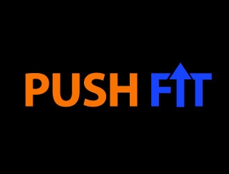 PUSH Fit logo design by Webphixo