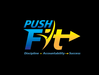 PUSH Fit logo design by thedila