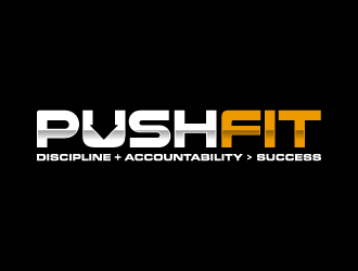 PUSH Fit logo design by torresace