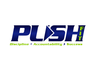 PUSH Fit logo design by BeDesign