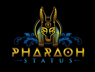 Pharaoh Status logo design by DreamLogoDesign