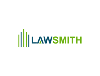 LAWSMITH logo design by enzidesign