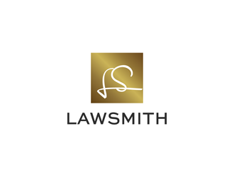 LAWSMITH logo design by enzidesign