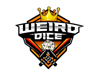 Weirddice.com logo design by DreamLogoDesign