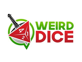 Weirddice.com logo design by DreamLogoDesign