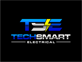 Techsmart Electrical logo design by evdesign