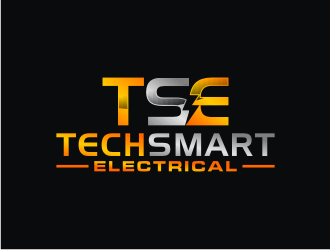 Techsmart Electrical logo design by bricton