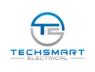 Techsmart Electrical logo design by BlessedArt