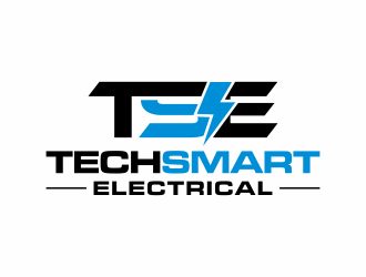 Techsmart Electrical logo design by hidro