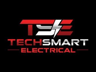 Techsmart Electrical logo design by Suvendu