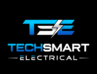 Techsmart Electrical logo design by axel182