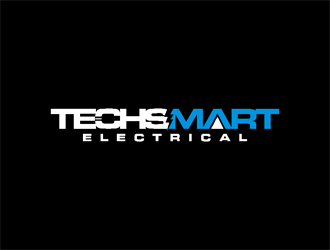 Techsmart Electrical logo design by coco
