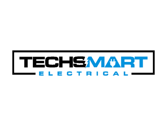 Techsmart Electrical logo design by coco