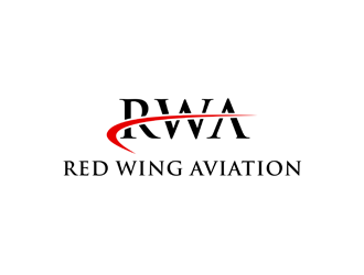 Red Wing Aviation logo design by alby