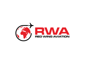 Red Wing Aviation logo design by RIANW