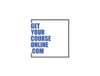 GetYourCourseOnline.com logo design by johana