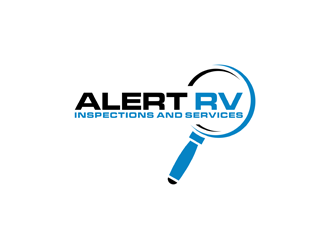 Alert RV Inspections and Services logo design by alby