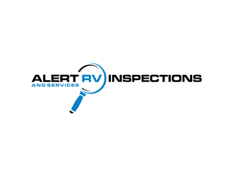 Alert RV Inspections and Services logo design by alby