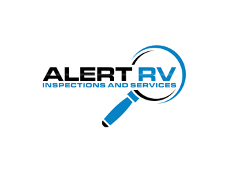 Alert RV Inspections and Services logo design by alby