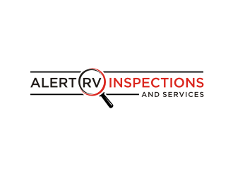 Alert RV Inspections and Services logo design by Barkah