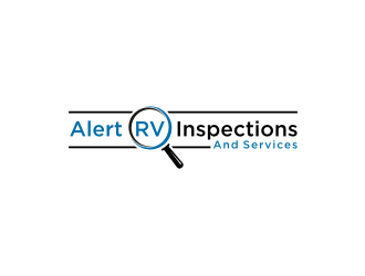 Alert RV Inspections and Services logo design by Barkah