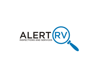 Alert RV Inspections and Services logo design by blessings