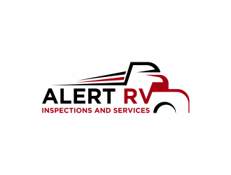 Alert RV Inspections and Services logo design by santrie