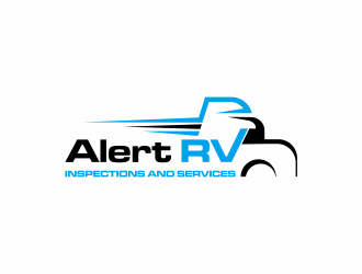 Alert RV Inspections and Services logo design by santrie