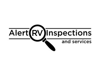 Alert RV Inspections and Services logo design by dibyo
