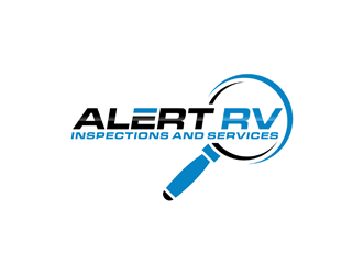Alert RV Inspections and Services logo design by alby
