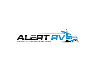 Alert RV Inspections and Services logo design by alby