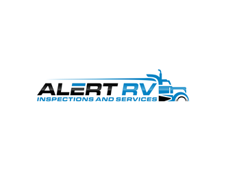 Alert RV Inspections and Services logo design by alby
