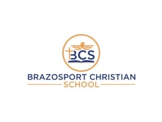 Brazosport Christian School logo design by Diancox