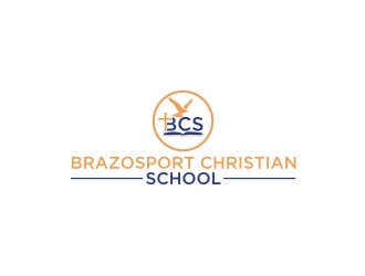 Brazosport Christian School logo design by Diancox