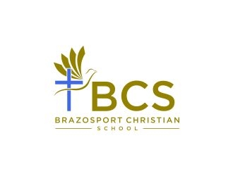 Brazosport Christian School logo design by Kanya