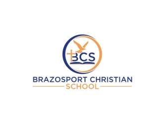 Brazosport Christian School logo design by Diancox