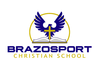 Brazosport Christian School logo design by axel182