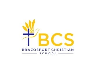 Brazosport Christian School logo design by Kanya