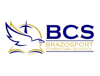 Brazosport Christian School logo design by MAXR