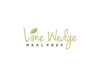 Lime Wedge meal prep logo design by haidar