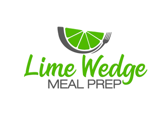 Lime Wedge meal prep logo design by megalogos