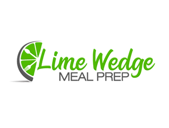 Lime Wedge meal prep logo design by megalogos