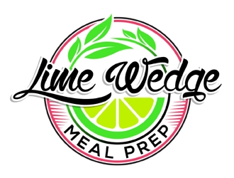 Lime Wedge meal prep logo design by MAXR
